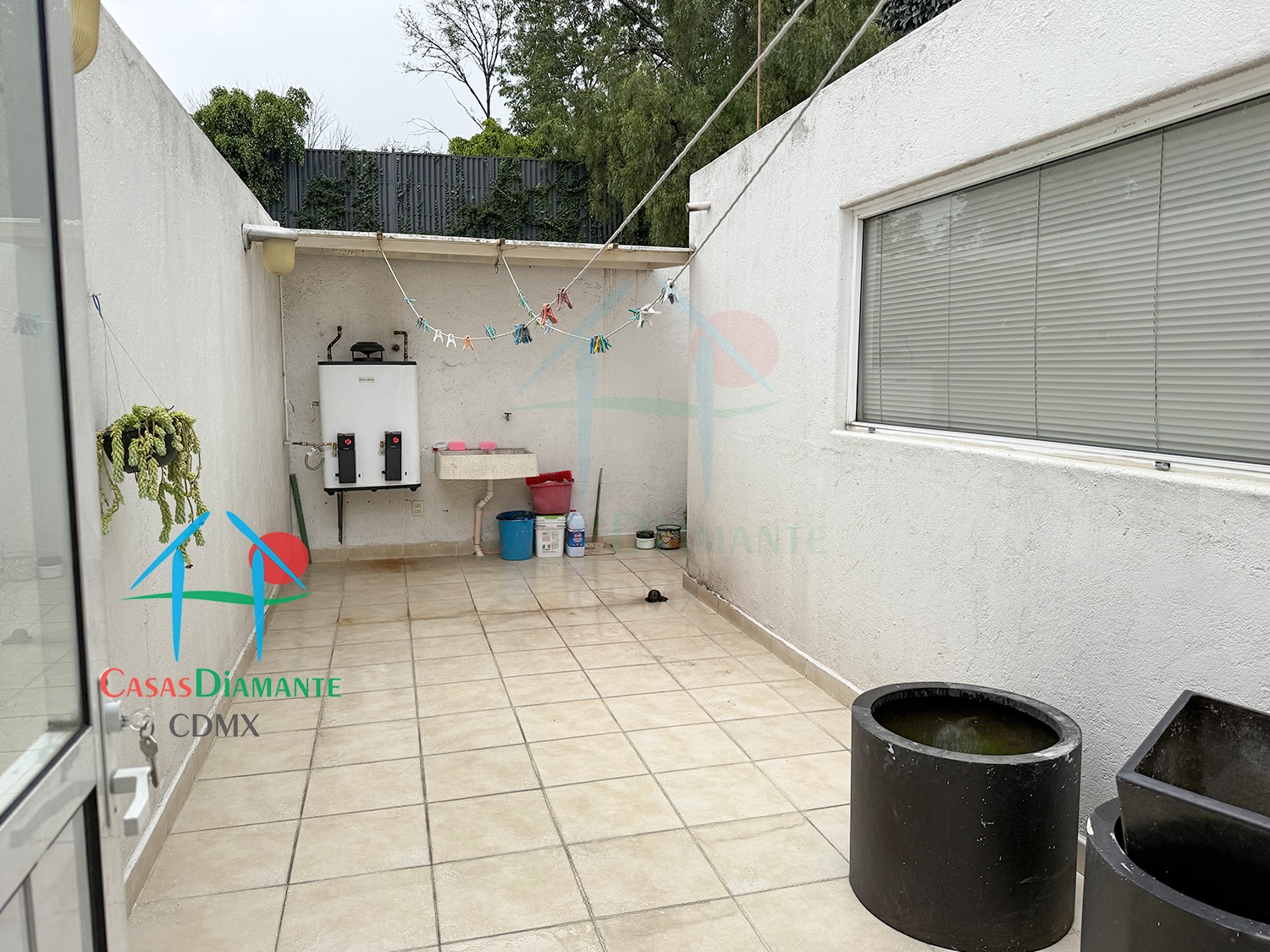 Jardines del Pedregal Casa Rivera EJ - Área de lavandería 7